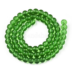 Прозрачные стеклянные бусины&nbsp;LS-GLAA-T032-T6mm-07