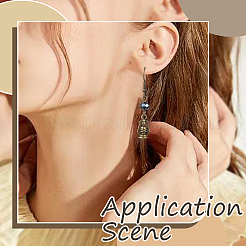 40 шт. набор подвесок из цинкового сплава в тибетском стиле&nbsp;TIBEP-SC0003-35AG