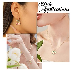 28 шт. 14 стиля подвески-фрукты из цинкового сплава со стразами&nbsp;FIND-CJ0004-95