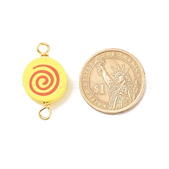 Окрашенные аэрозольной краской деревянные соединительные шармы&nbsp;PALLOY-JF01427-17