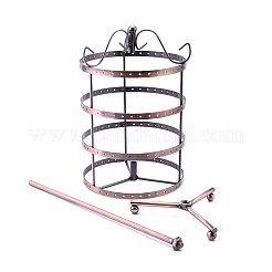 Утюг 4 ярус вращающийся органайзер для ювелирных изделий подставка для серег&nbsp;NDIS-K002-03R