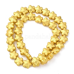 Стеклянные бусины с гальваническим покрытием &nbsp;X-EGLA-H109-03