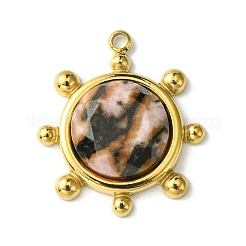 Ограненные подвески из смешанных натуральных и синтетических драгоценных камней&nbsp;FIND-Z028-39