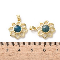 Натуральный апатит подвеска&nbsp;G-B123-02G-02