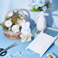 25 ярд нейлоновой плиссированной кружевной ленты&nbsp;OCOR-UN0001-07