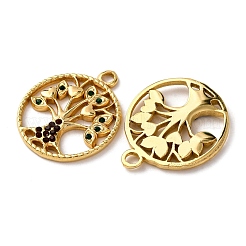 Подвески из нержавеющей стали 304 со стразами&nbsp;X1-STAS-L299-07G