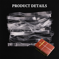 Прозрачная резиновая лента из ТПУ&nbsp;AJEW-NB0008-13D