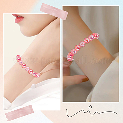 5 цвет прозрачных акриловых бусин&nbsp;MACR-PA0001-03C-02