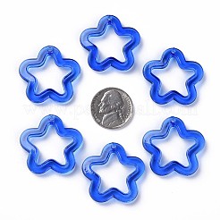 Прозрачные акриловые бусины&nbsp;X-MACR-S373-24-B