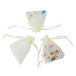 Мешочки из органзы для хранения украшений&nbsp;OP-YW0001-01B-05