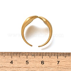 Кольца-манжеты из нержавеющей стали 304 с бантом для женщин&nbsp;LS-RJEW-G339-05G-02