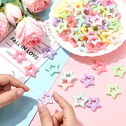 100 шт. Непрозрачные акриловые бусины&nbsp;SACR-SP0001-32