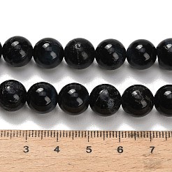 Природных тигровый глаз бисер нитей&nbsp;G-F591-18-10mm-05