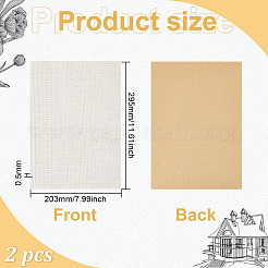 Самоклеящаяся льняная наклейка на стену&nbsp;DIY-WH0491-17A