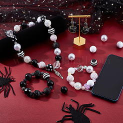 1 набор непрозрачных акриловых бусин&nbsp;MACR-PH0001-51B