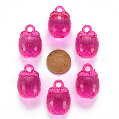 Осенняя тема прозрачные акриловые подвески&nbsp;TACR-T024-04B-906