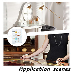 Дисплей железа серьги стоит&nbsp;EDIS-WH0033-07A