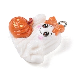 Подвески из непрозрачной смолы на тему Хэллоуина&nbsp;LS-RESI-Z040-01P-02