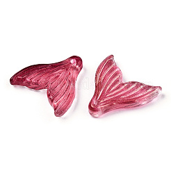 Прозрачный лак окрашенные стеклянные подвески&nbsp;GLAA-S190-009A-06