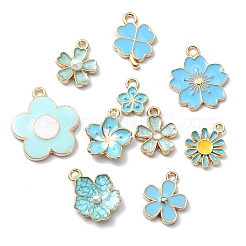 60шт 10 стиля подвески из сплава с эмалью&nbsp;FIND-CJ0002-33