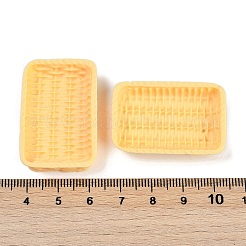 Кабошоны из смолы из ротанговой корзины&nbsp;RESI-Q014-07I