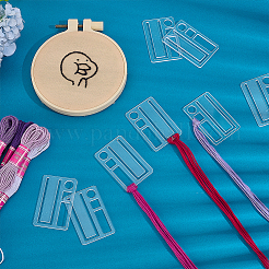 100 шт. акриловые доски для намотки ниток&nbsp;TOOL-PH0001-99