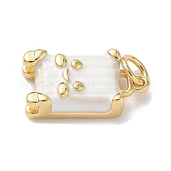 Латунь эмаль подвески&nbsp;KK-B155-18G