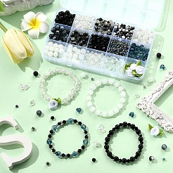 Наборы для самостоятельного изготовления бижутерии из стеклянных бусин&nbsp;DIY-YW0012-04A