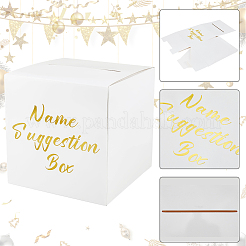 1 набор коробок для карточек с предложениями названий для вечеринок&nbsp;CBOX-SP0001-03