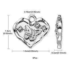 Сплава кристалла горный хрусталь подвески&nbsp;FIND-YW0001-90