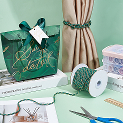 3-слойный круглый скрученный полиэфирный шнур&nbsp;OCOR-WH0105-089A