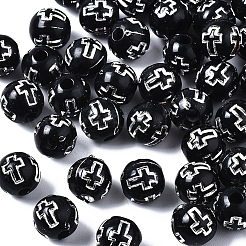 500 шт. Покрытие акриловыми бусинами&nbsp;PACR-SP0001-09C