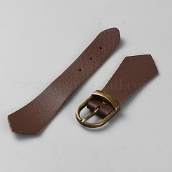 Корсетные ремни из искусственной кожи с застежками из сплава для женщин и девочек DIY-WH0888-379B