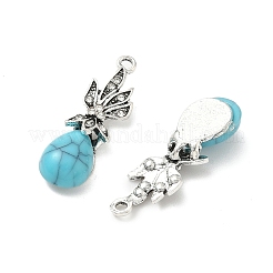 Подвески из сплава и страза&nbsp;LS-PALLOY-P313-06AS