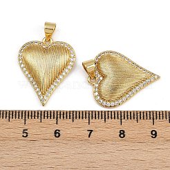 Латунные микро проложить кубического циркония подвески&nbsp;ZIRC-I367-07G-16