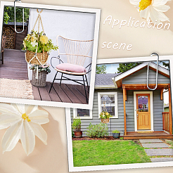 Деревянная стойка для растений&nbsp;AJEW-WH20816-032C