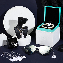 600 шт. 3-х стилистическая прямоугольная пустая бирка CDIS-PH0001-44