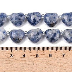 Натуральное синее пятно нитки из бисера яшмы&nbsp;G-NH0069-A08