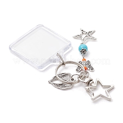 Синтетическая бирюза и акриловые заготовки кайчиан&nbsp;KEYC-JKC01211