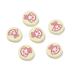 Кабошоны из полимерной глины ручной работы CLAY-B005-09C