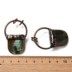 Природные подвески лабрадорита&nbsp;G-K381-04R-01