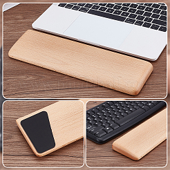 2 комплект из 2 деревянных подставок для клавиатуры и мыши&nbsp;AJEW-GA0009-53