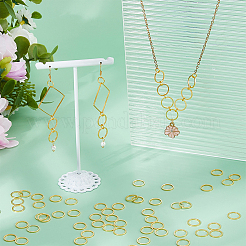 300 шт. латунные соединительные кольца для стойки&nbsp;KK-DC0004-56G