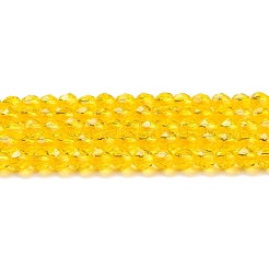 Прозрачные стеклянные бусины&nbsp;LS-GLAA-H021-04-06