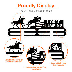 Модная железная вешалка для медалей&nbsp;ODIS-WH0021-337