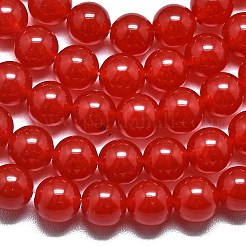 Натуральный Malaysia нефритовые бусы пряди&nbsp;G-L645-C01-12mm-16