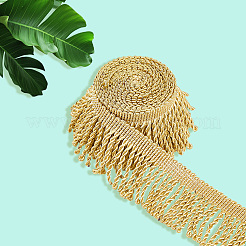 5 ярд полиэстеровых крученых лент с кисточками&nbsp;OCOR-WH20005-39C