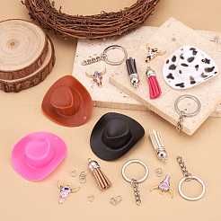 Набор для изготовления железного брелока на тему западного ковбоя своими руками&nbsp;DIY-TA0009-40