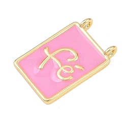 Латунь эмаль подвески&nbsp;KK-L251-01G-A02