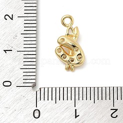 Латунные микро проложить кубического циркония подвески&nbsp;LS-KK-I380-19G